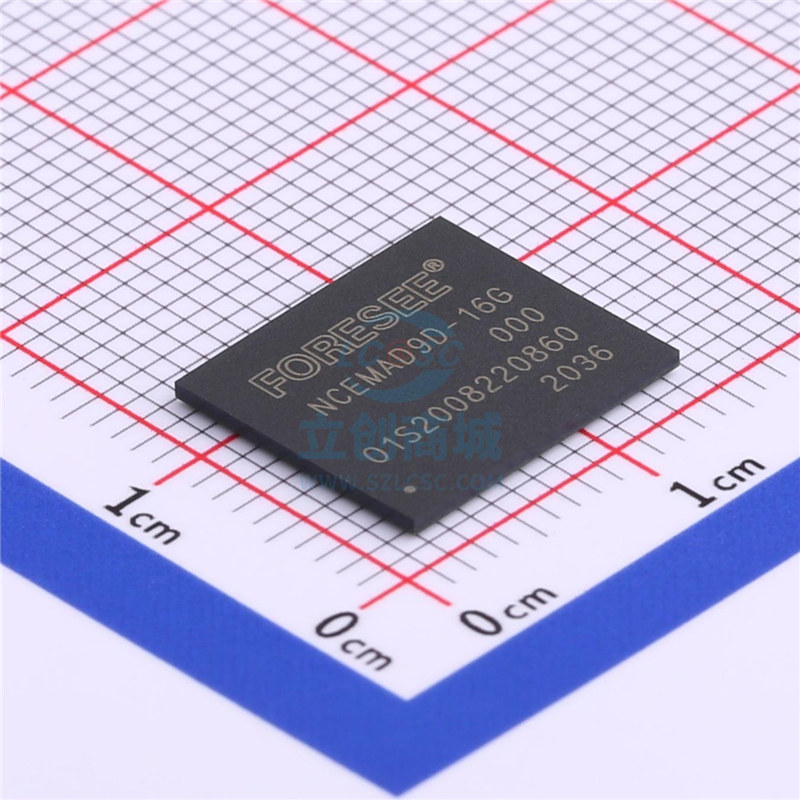 NCEMAD9D-16G FORESEE/江波龙 FBGA-153 储存器IC