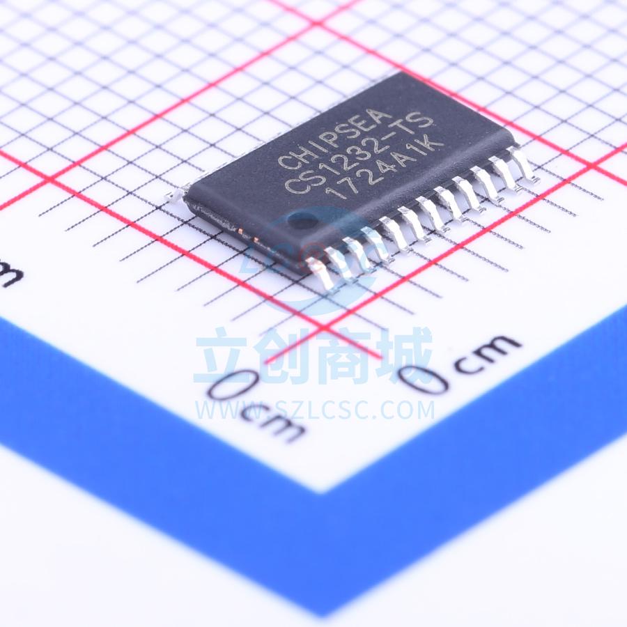 原装 CS1232-TS CHIPSEA/芯海科技 TSSOP-24 模数转换芯片