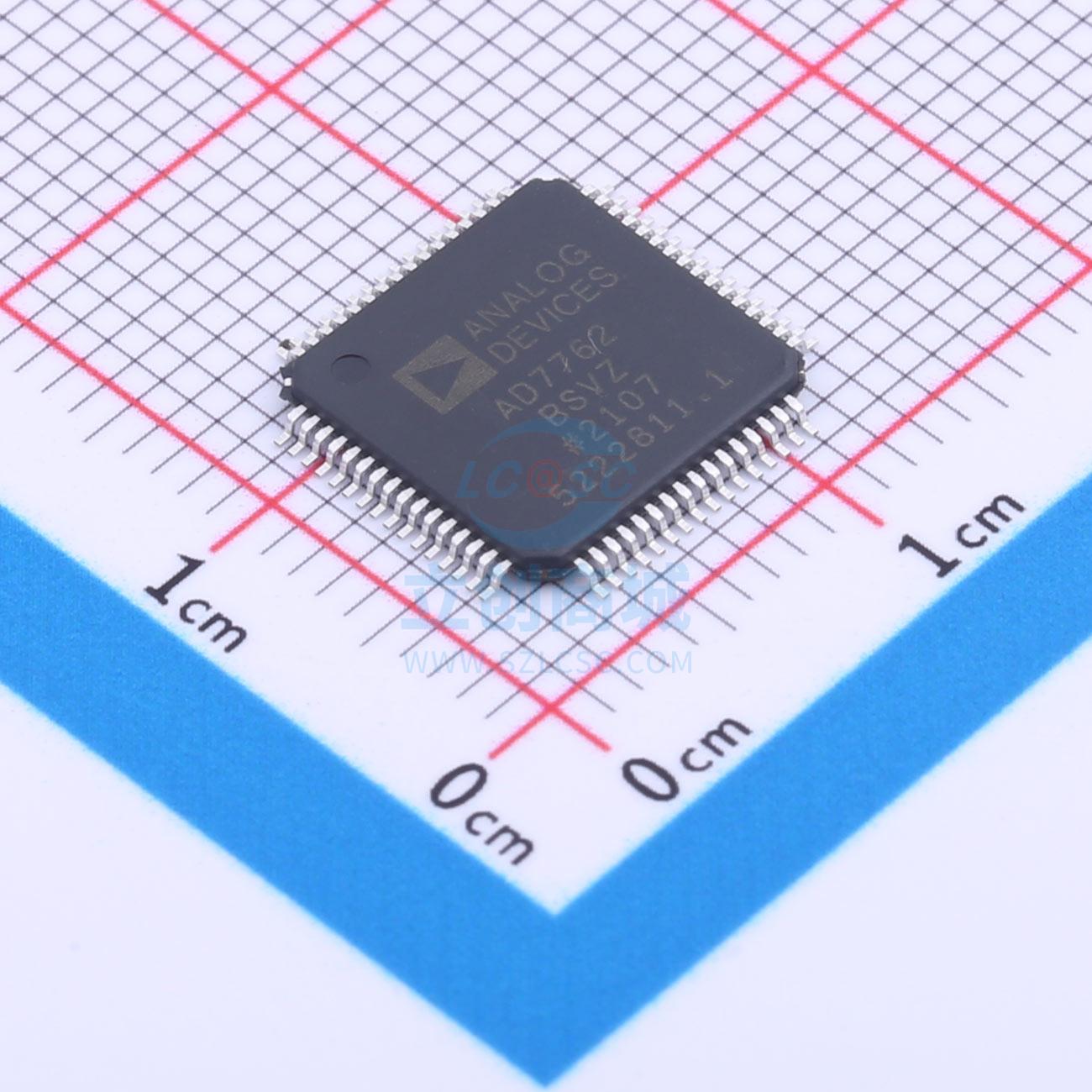 原装 AD7762BSVZ ADI/亚德诺 TQFP 模数转换芯片