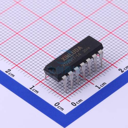 原装 XD2917-14 XINLUDA/信路达 DIP-14 V/F和F/V转换芯片