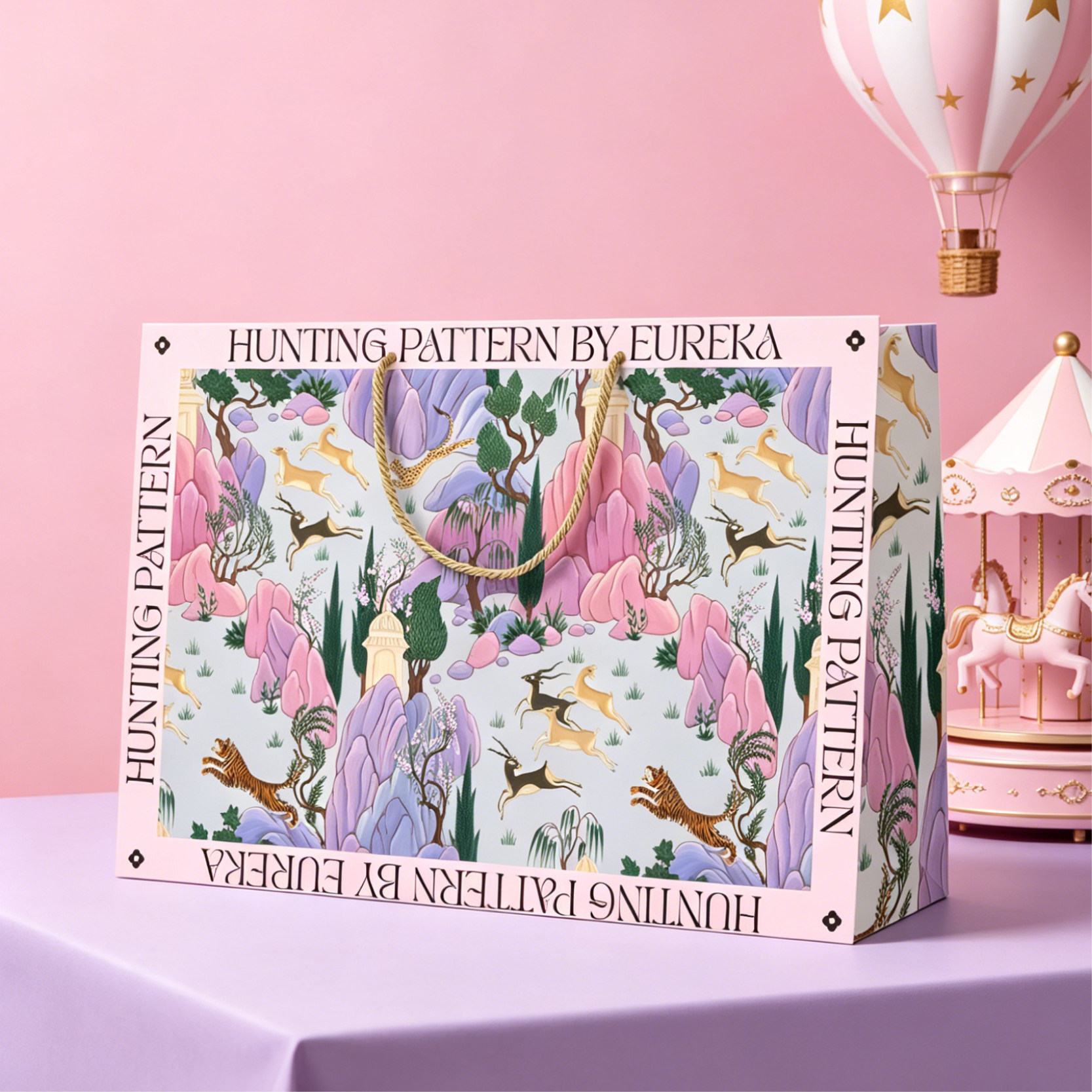 创意生日送礼包装袋颜值节日礼物袋礼品袋精美服装店手提袋大尺寸