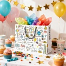 可爱卡通礼品袋精美手提袋生日超大礼物购物袋儿童玩具包装 袋