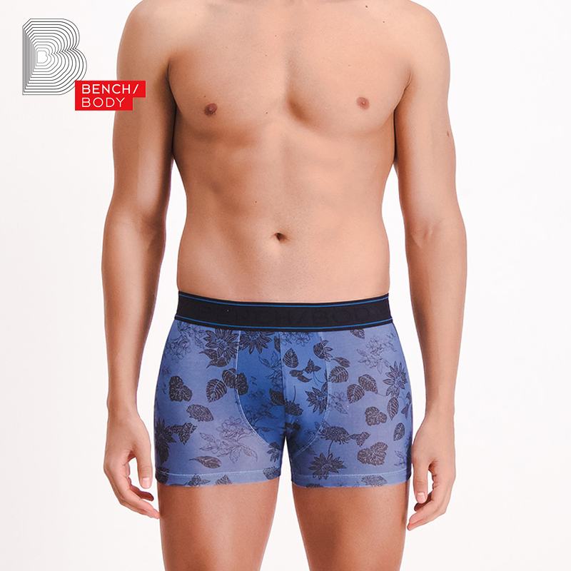 bench/BODY/奔趣2023秋新款男士印花内裤中腰棉质男平角裤BXF0155
