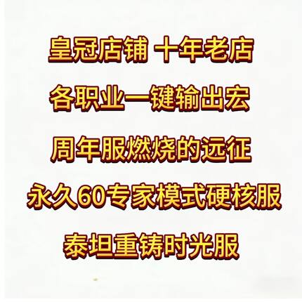 魔兽世界周年服燃烧的远征TBC永久60专家硬核时光服GSE一键输出宏