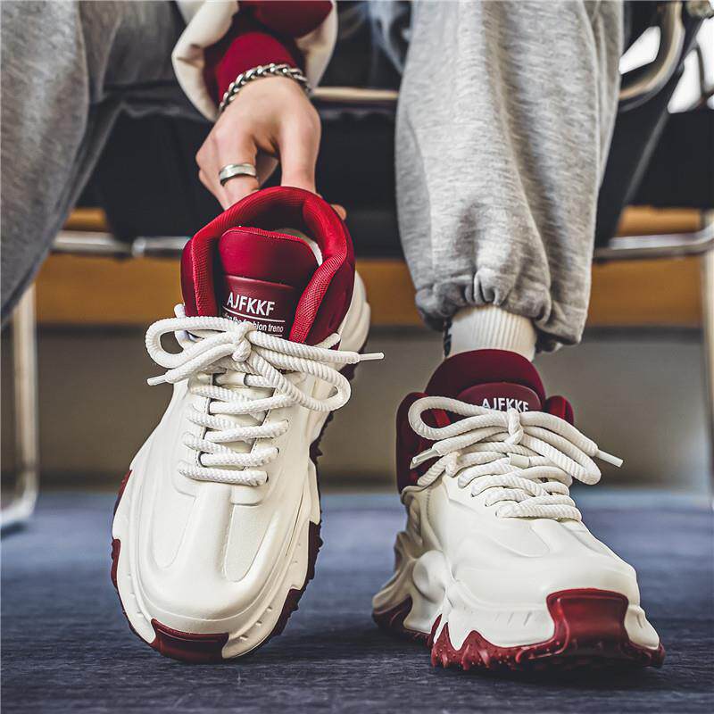 高帮男鞋夏季潮流内增高篮球白色老爹鞋青少年休闲跑步莆田运动鞋