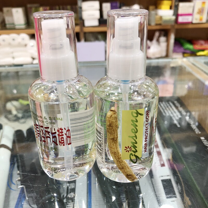 新菲浓护发精油人参保湿柔顺修护素理发店橄榄头发护理发尾精油女