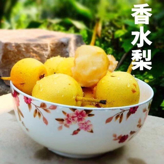 香水梨软糯香甜小时候的味道