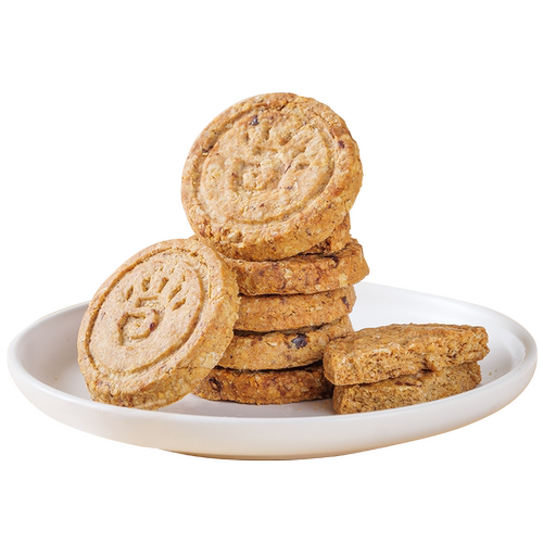 薏米红豆粗粮代餐饼干减低茯苓热量脂无添加蔗糖早餐健康营养零食