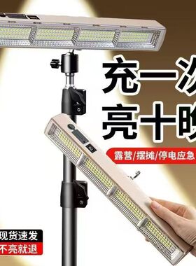 充电式应急照明灯户外露营磁吸led灯超长续航专用摆摊地摊夜市灯