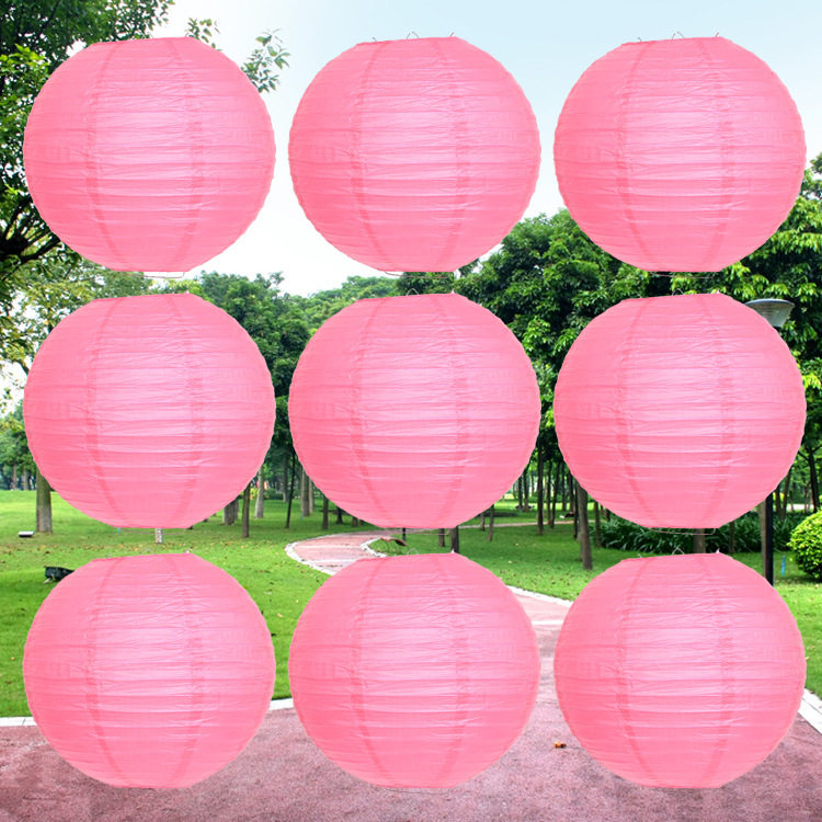 纸灯笼酒吧商场幼儿园走廊吊饰手工折叠纸灯笼 婚庆生日屋顶装饰