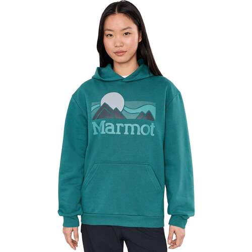 MARMOT/马魔山女士外套保暖连帽