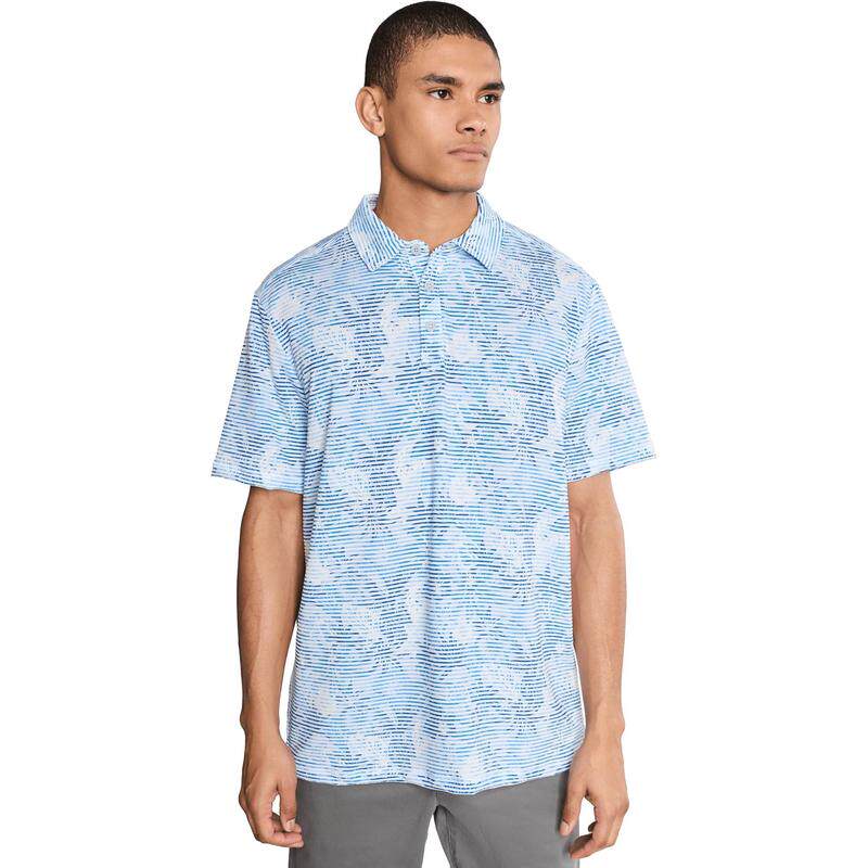 代购Tommy Bahama男士POLO透气吸汗混纺短袖夏季日常衬衫爆款