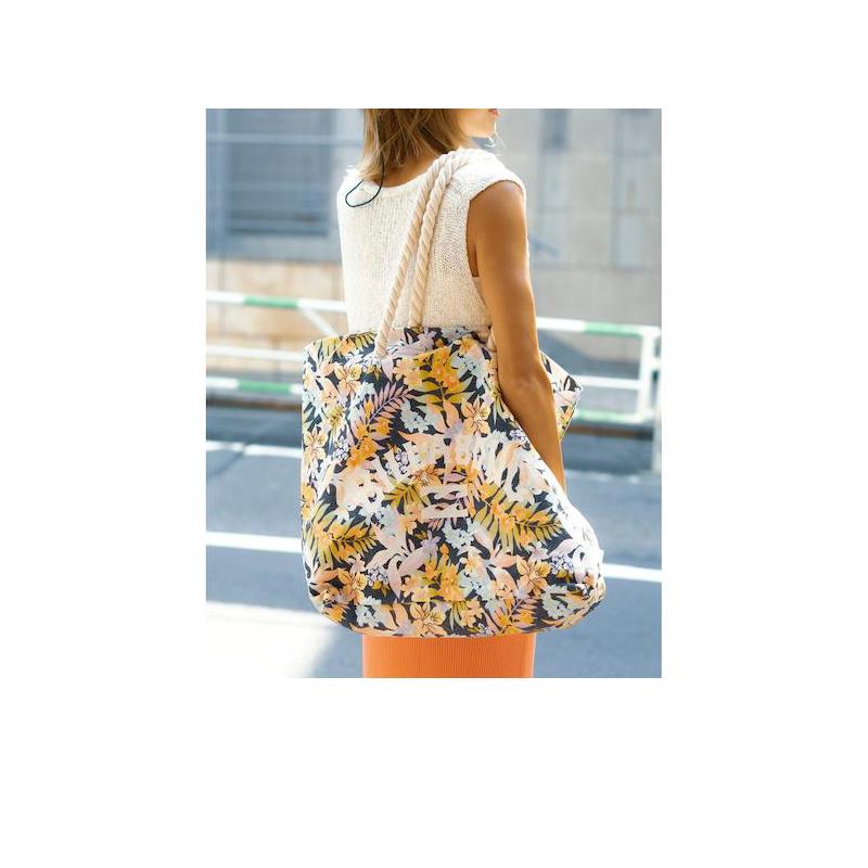 代购Quiksilver女士托特包轻便携带内部口袋耐久性强肩背方便