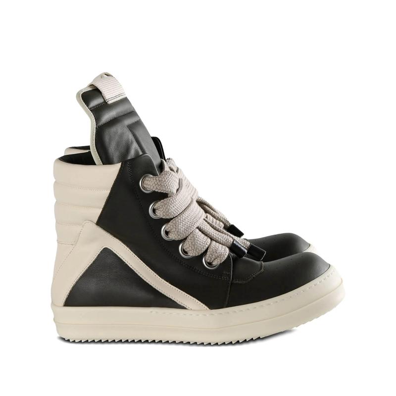 RICKOWENS女士高帮鞋增果舒适缓震日常穿着潮流搭配皮革材质