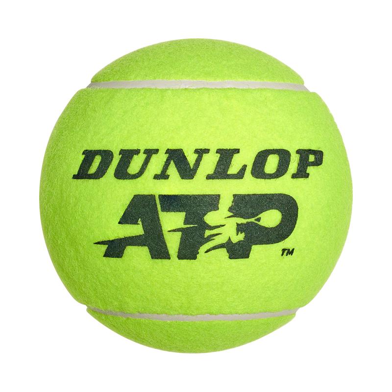 海外代购Dunlop/邓禄普网球高弹耐磨黄色大号训练比赛ATP网球