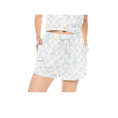 代购Quiksilver女士短裤透气舒适棉质宽松夏季沙滩下装网红休闲