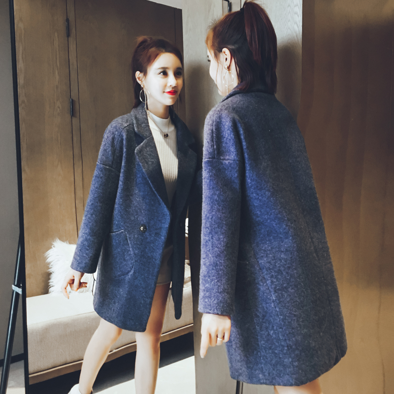 ·´¼¾Çå²ÖÄØ×Ó´óÒÂÅ®Öг¤¿îº«°æ2018Çﶬпî¿íËÉÏÔÊÝÆøÖÊÃ«ÄØÍâÌ×