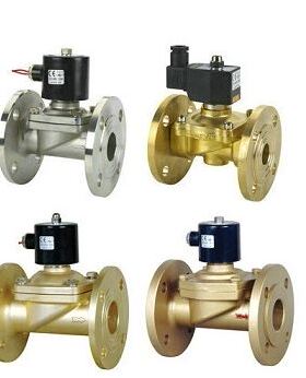 余姚市仪表四厂圆星牌RoundStar钢法兰电磁阀2W-350-35F正品