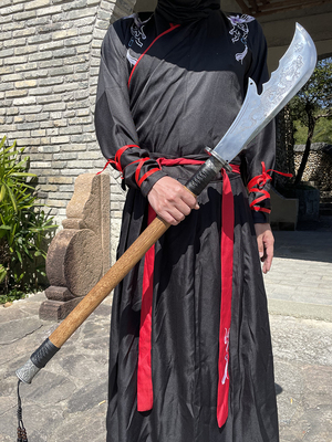 高锰钢一体锻打长款关刀