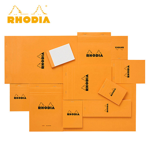 rhodia法国罗地亚经典橙色笔记本