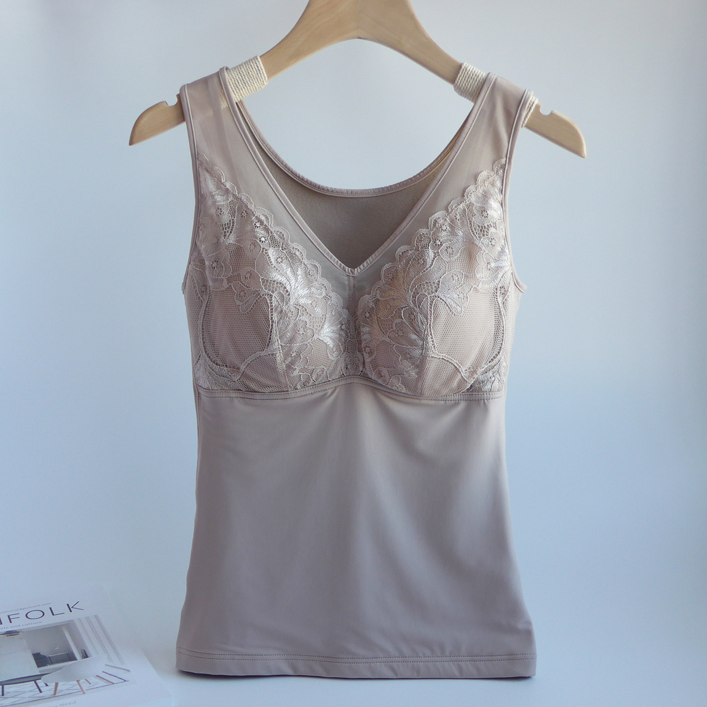 清仓小瑕疵厚款保暖背心女带胸垫固定杯冬天防寒内搭打底内衣,女士内衣/男士内衣/家居服,保暖背心,淘宝优惠券,粉丝福利购,淘宝优惠卷