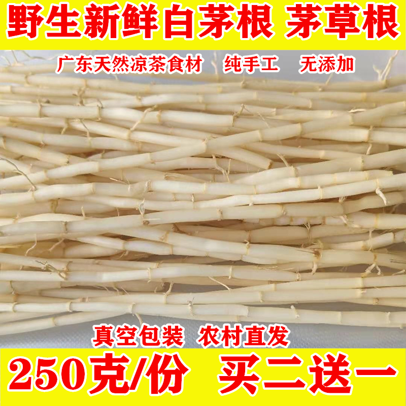 白茅根新鲜现挖野生清热下火