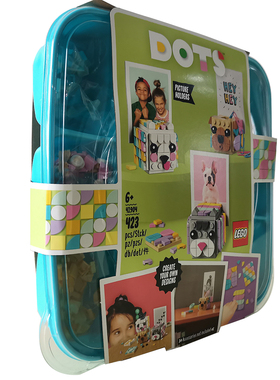 现货6月新品LEGO乐高DOTS系列动物图片夹41904小颗粒积木女孩玩具