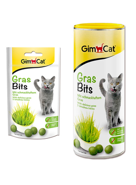 德国俊宝猫草片锭化毛糖排去毛球丸芝士片起司猫零食洁齿