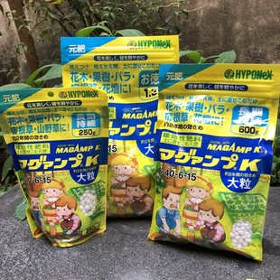 6缓释植物底肥魔肥 大粒 1年肥力高磷肥日本产花宝长效肥6