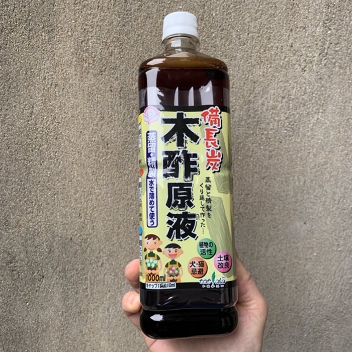中岛木酢液植物活性土壤调酸性改良增强促生根 防虫酸性木醋日本