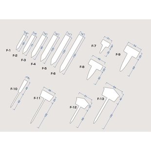 大和标签牌植物盆栽盆景标牌屋形T形塑料防水不烂日本产品名书写