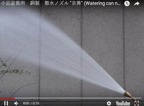 铜花洒京善喜久和极细喷杆小品目