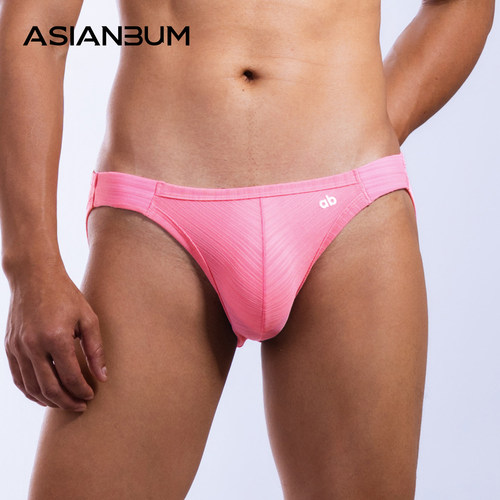 Asianbum丝滑性感简约高叉三角裤