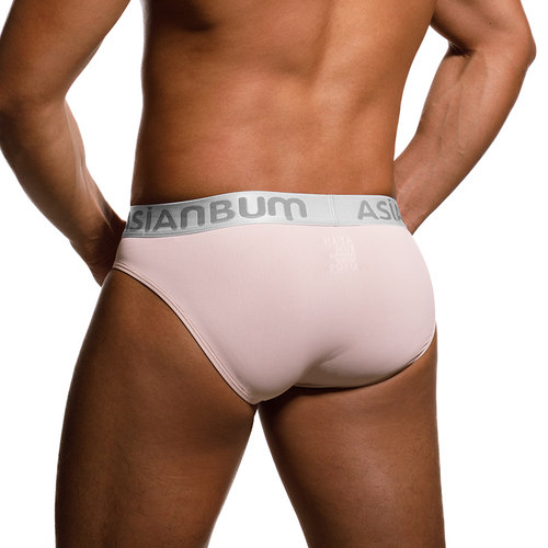 Asianbum冰感丝滑网眼性感三角裤