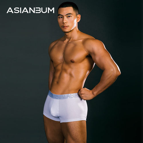 asianbum简约日常性感平角裤