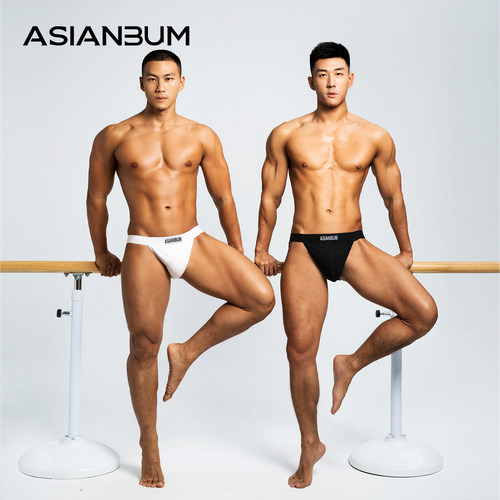 ASIANBUM棉质透气三角T裤