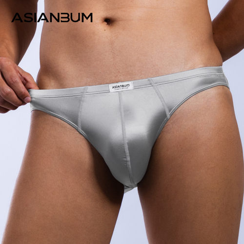 Asianbum低腰性感丝滑三角内裤