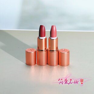 无盒CT口红雾感唇膏吻痕/枕边话小样1.1g 丝绒哑光豆沙色提升气色