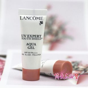 小样 兰蔻轻透水漾防晒乳10ml小白管清爽防晒隔离霜GEL空气感UV