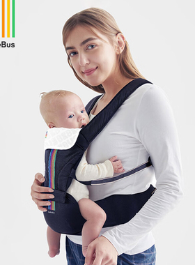 BeBeBus腰凳婴儿背带轻享家新生儿宝宝外出前抱式抱娃神器