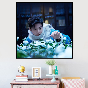 明星人物肖战钻石画满钻手工DIY点画十字绣高难度全钻卧室客厅5d