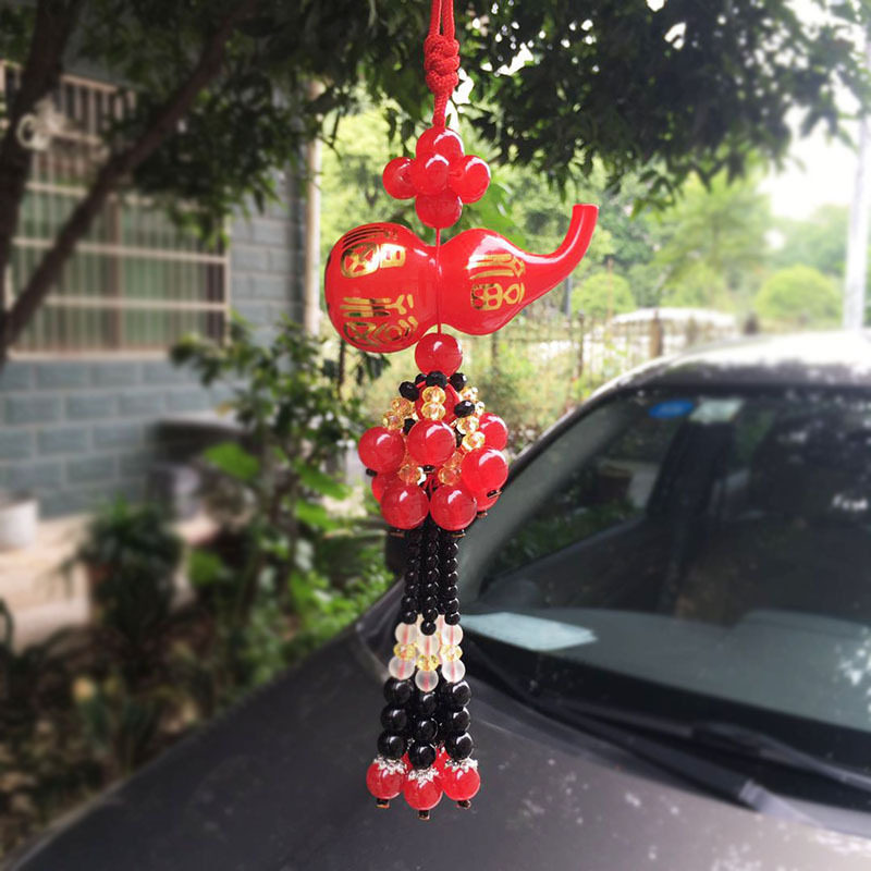 汽车挂件香水红色葫芦车上吊坠后视镜平安符挂饰男女车内吊饰车载,汽车用品/电子/清洗/改装,车挂,淘宝优惠券,粉丝福利购,淘宝优惠卷