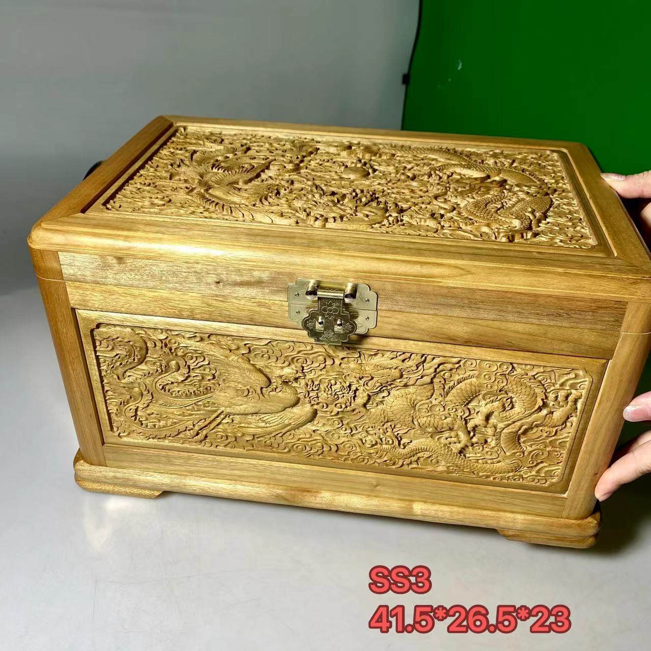 金丝楠木雕龙嫁妆箱珠宝箱首饰盒中式实木彩礼箱复古盒,饰品/流行首饰/时尚饰品新,首饰盒,淘宝优惠券,粉丝福利购,淘宝优惠卷