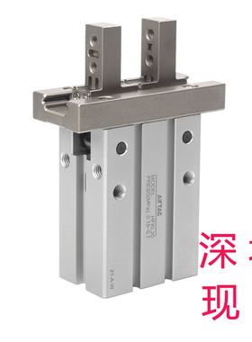 台湾亚德客HFTKL16气动手指气缸HFTKL10B/N/F原装正品HFTKL20/25N