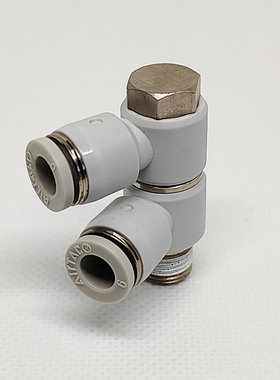 PHW401亚德客F型螺纹可旋三通PHW802接头PHW6/8/10/12-01 02 0304