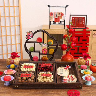 订婚宴小摆件物件用品大全摆台全套布置装饰甜品台套装桌面甜品台