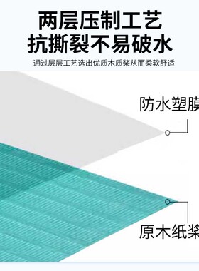 牙科一次性系带围巾口腔铺巾美容