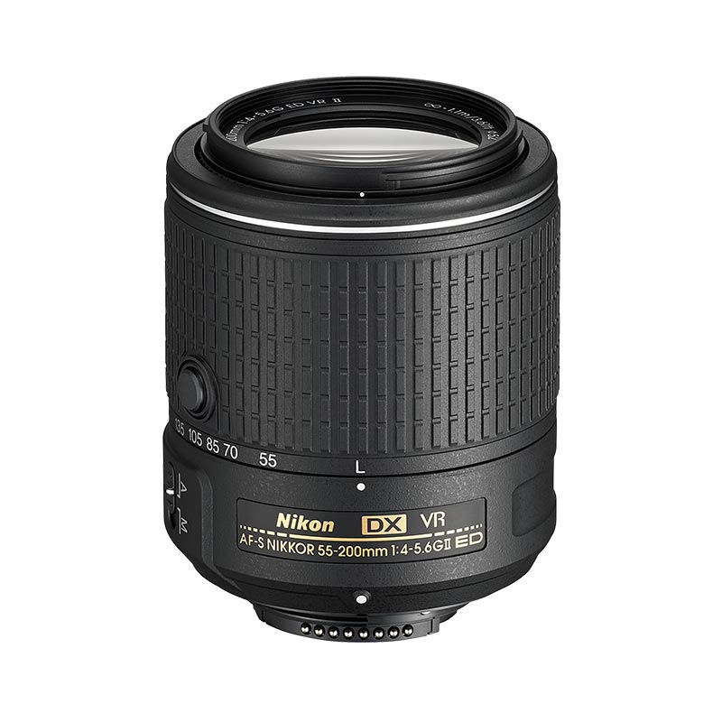 尼康 AF-S DX 尼克尔 55-200mm f/4-5.6G ED VR II 远摄变焦镜头