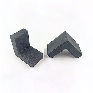 10*20 纱窗塑料角码 铝合金管转角配件 不锈钢方管塑料连接件