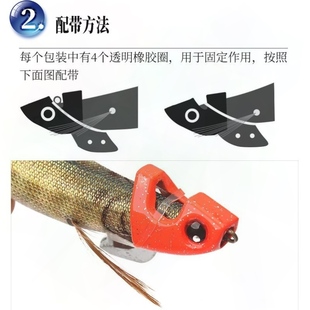 木虾配重铅头套 可拆卸 带夜光鱿鱼钩配重 10克15克20克